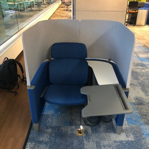 Brody Privacy Lounge Chair & Study Pod