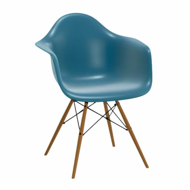 Eames Molded Plastic Armchair