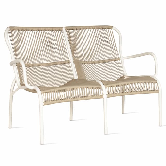 Loop Sofa - Beige/Stone White