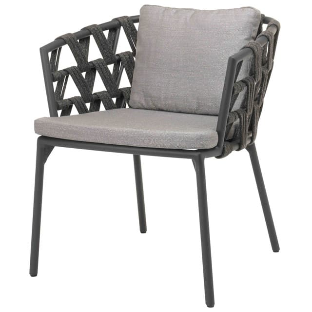 Leo Dining Chair w/ Seat & Back Cushions