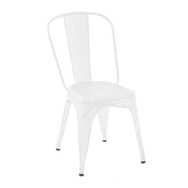 A Chair Perforated Outdoor Painted