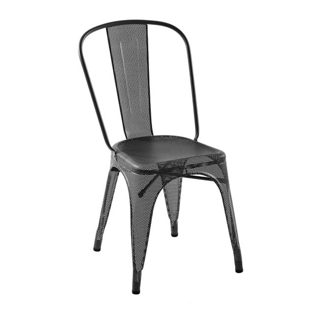 A Chair Perforated Outdoor Painted