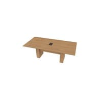 Rectangular Conference  Table 42X84 w/Column Base 