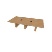 Rectangular Conference 60 X120 w/Column Base 