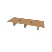 Rectangular Conference 60 X168 w/Column Base 