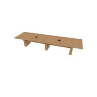 Rectangular Conference Table 48 X168 w/Column Base 