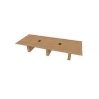 Rectangular Conference Table 60 X144 w/Column Base 