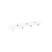 Rectangular Conference 48 X228 w/Column Base x4