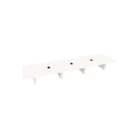 Rectangular Conference Table 60 X228 w/Column Base x4