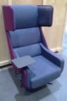 Buzzi Space high back swivel pod chair 