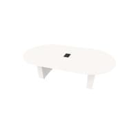 Racetrack Table 48X96 w/Column Base 