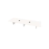  Conference Table Rectangular, Radius Corners 60 X216 w/Column Base x4