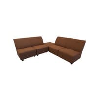 Herman Miller Plex Used 5 Piece Modular Lounge Set, Rust