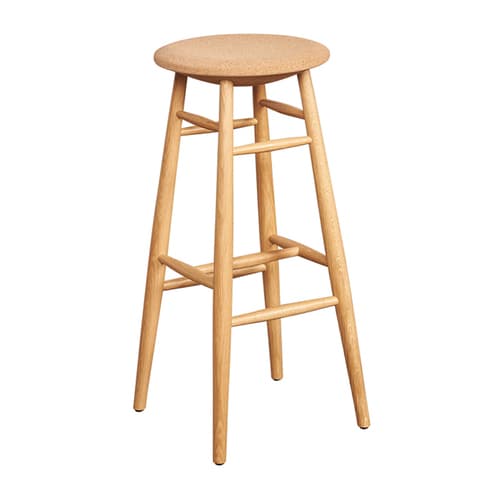 Wooden Cork Bar Stool