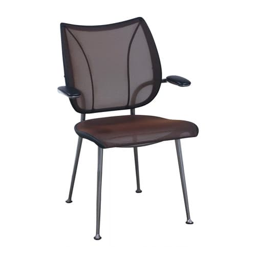 'Liberty' Mesh Aluminum Side Chair