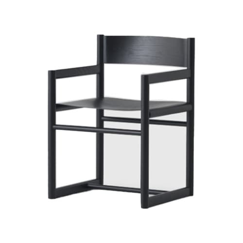 Passenger Chair Black - Black Leather