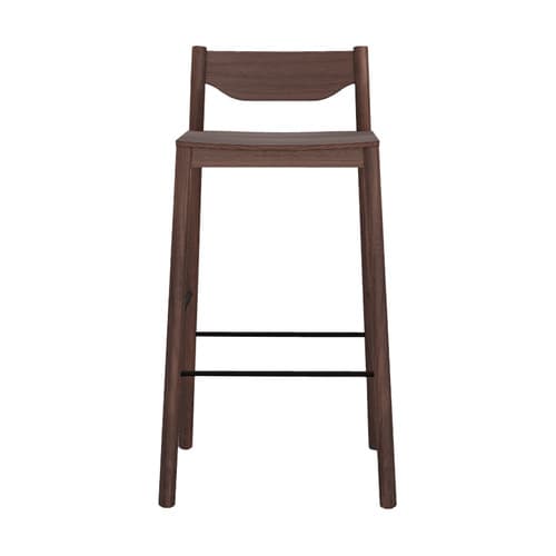 Tangerine Stool with back Umber