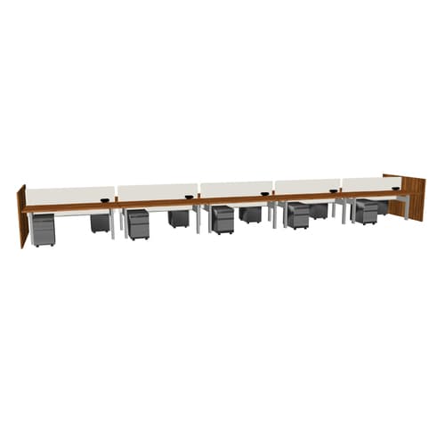 Ology 30x72 Benching w/ Ped & Screen Privacy
