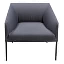 Saari Used Wider Sofa Chair, Dark Gray