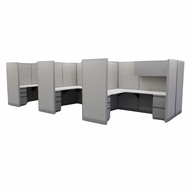 Remanufactured Avenir 65H 6X6 6-PACK Workstations