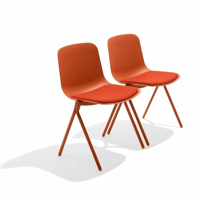 Key Side Chair, Set of 2, Brick Pad