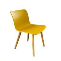 Yellow Side chair by Allermuir