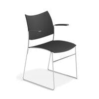 Stackable side chair