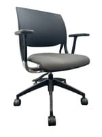 Global Novello Chair (Grey/Black)
