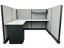 ReNewed Herman Miller AO2 Cubicle (6'D x 6'W x 53"H)