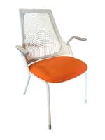 Herman Miller Sayl Side Chair (Orange/Silver)