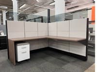 Renewed Herman Miller Ethospace Cubicle (6'D x 6'W x 54"H)