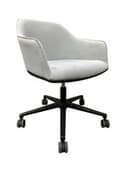 Vitra Softshell Chair with 5-Star Base (Grey/Black)