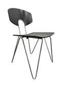 Kusch & Co Mikado 1800 Stackable Side Chairs by Walter Leeman, Oval Back
