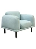 AIS Soft Lounge Club Chair (Smoke Blue)