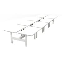 Dual Height-Adjustable Benching Table