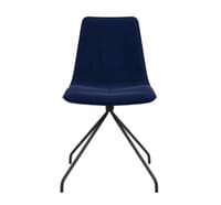 'Lecco' Velvet Upholstered Side Chair