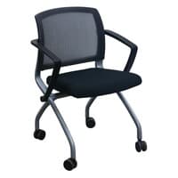 'Zego' Silver Mesh Nesting Chair