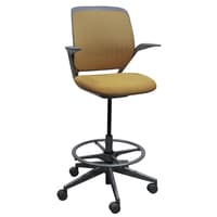 'Cobi' Mesh Stool with Fixed Arms