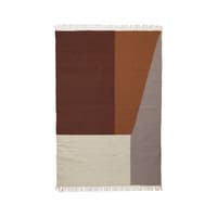 Kelim Rug, Borders - Small w/ rug pad