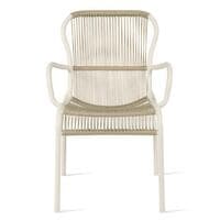 Loop Dining Chair - Beige/Stone White