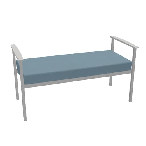 'Silvr' Ion Metal 70" Bench
