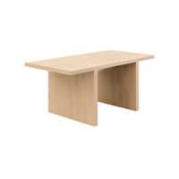 Loci 42" x 84" Communal Double Overhang Counter Table