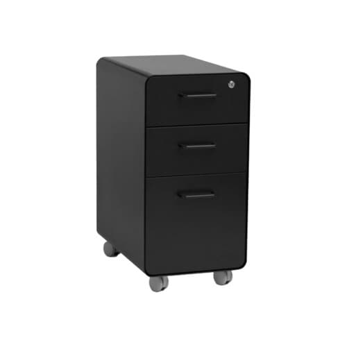 Slim Stow 3-Drawer File Cabinet