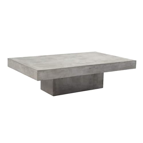 'Blok' Rectangle Concrete Coffee Table