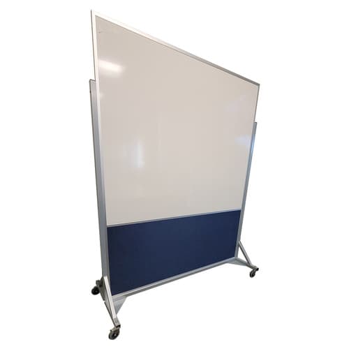 60" Mobile Double-Sided Markerboard