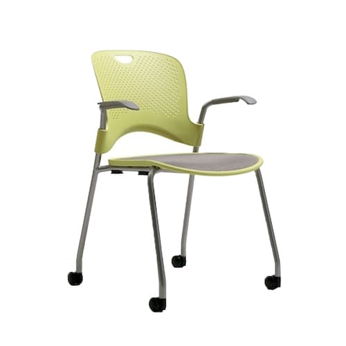 Caper Stack Chairs with casters