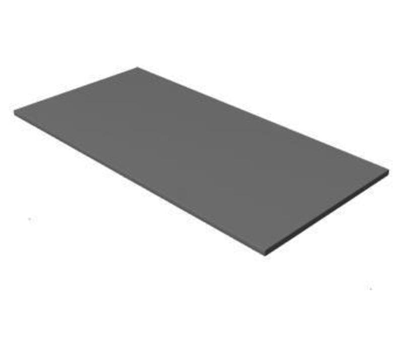 Table-Top-Ctr Cutout 12 1/2" x 7" Five Circular Marks, 42"D x 72"W