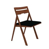 'Scoop-Up' Wood Folding Chair