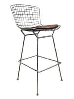 Knoll Bertoia Stools with Seat Pad (Set of 2)