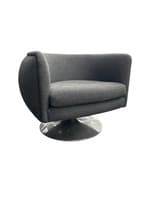 Knoll D'Urso Swivel Chair (Grey)